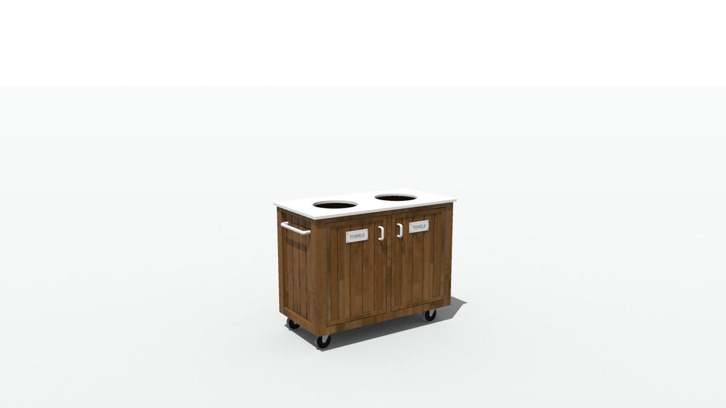 Towel Return Cart 48