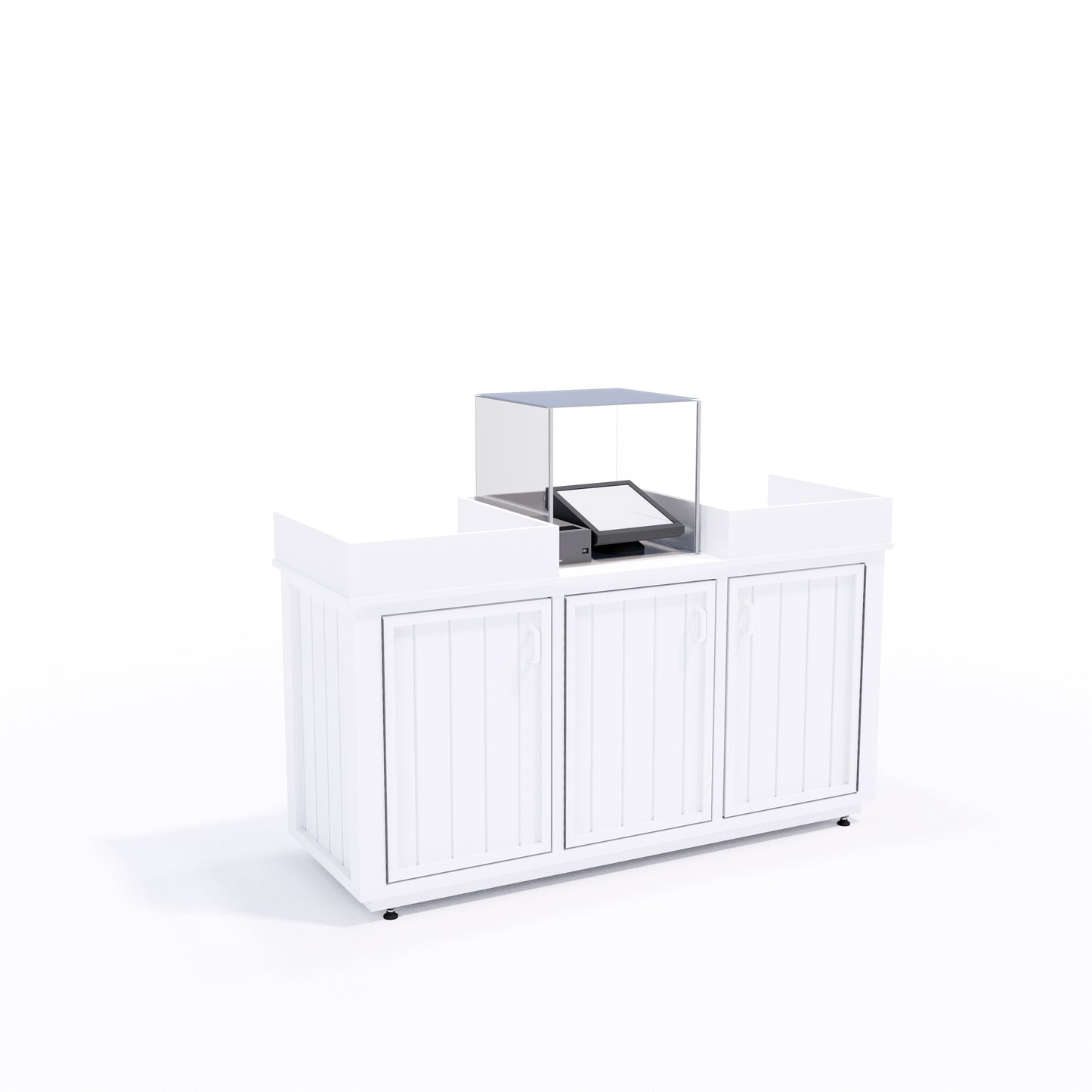 Full Service Stand 72" (T1 Wood Stain)