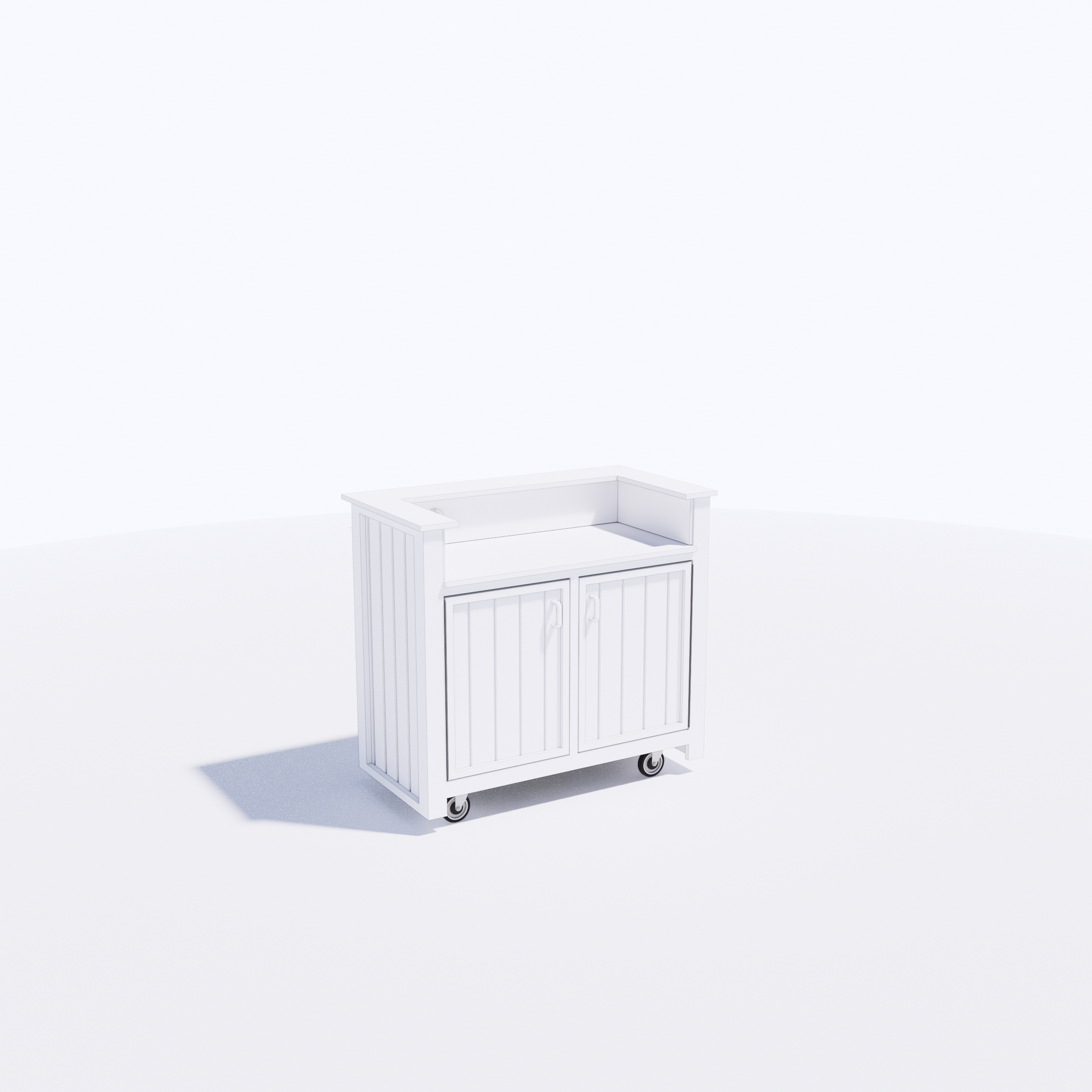 Host Stand 48 – Custom Beach