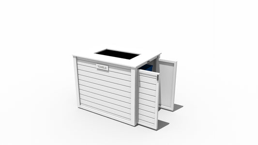 Towel Return Enclosure